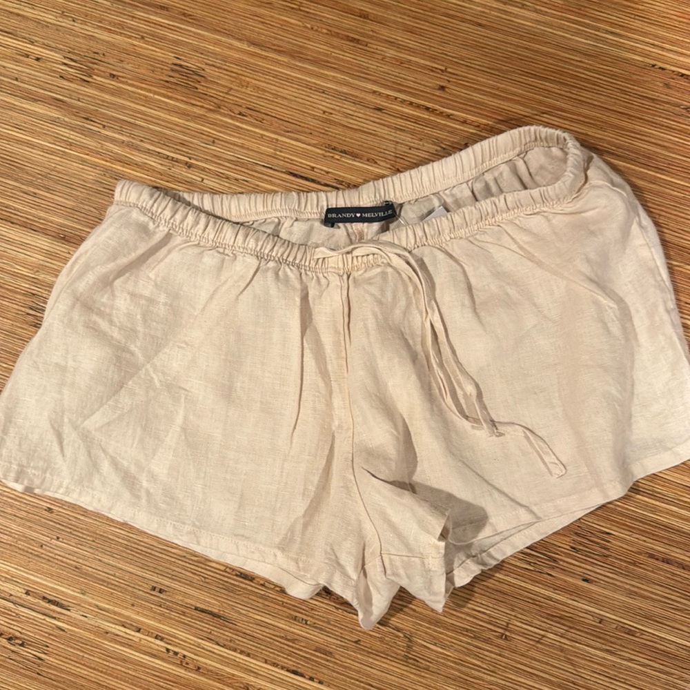Brandy Melville linen shorts